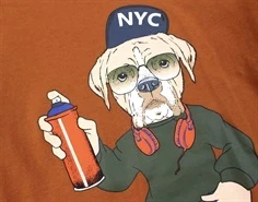 Name It bombay brown t-shirt